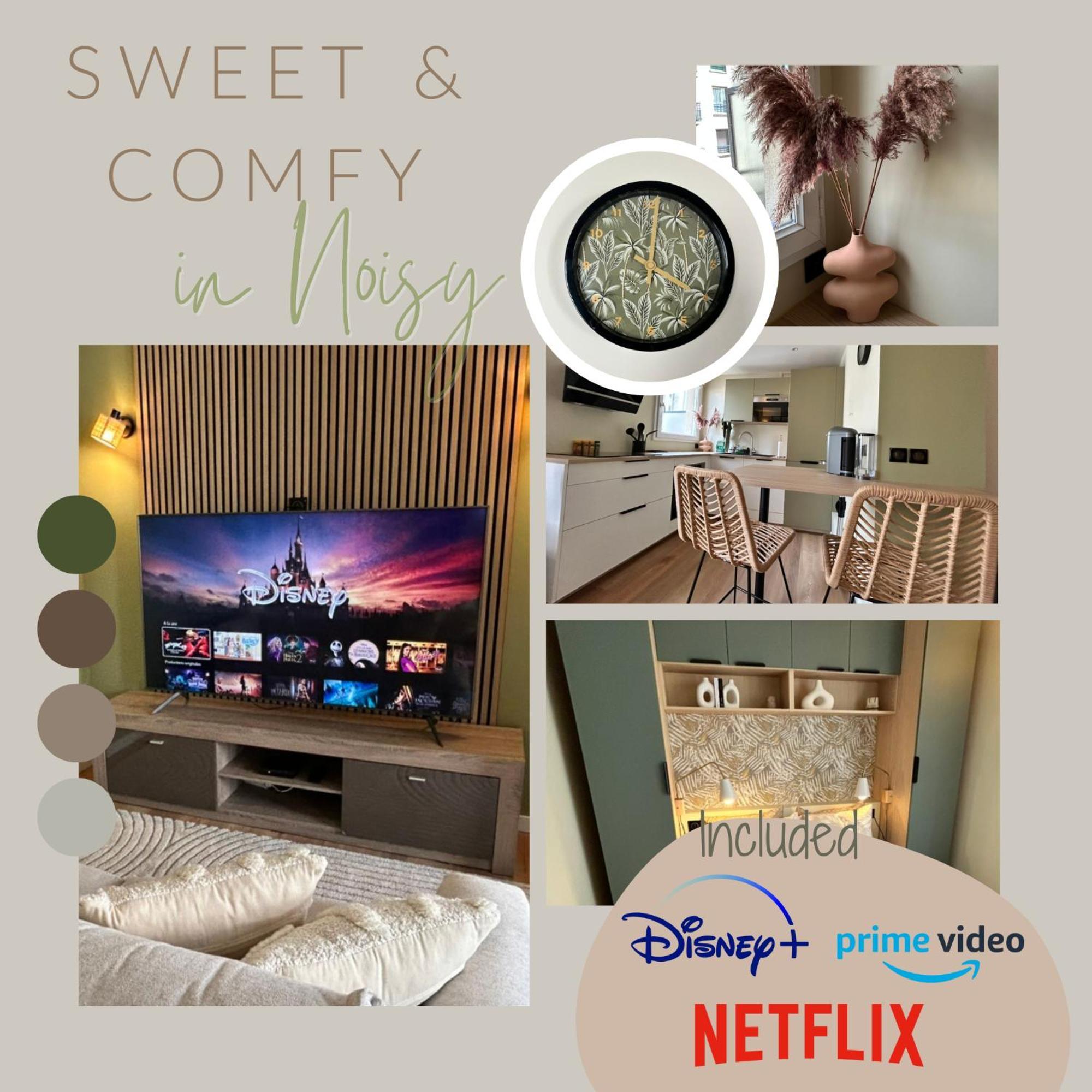 Sweet And Comfy In Hyper City Center With Netflix, Prime And Disney Plus Included Noisy-le-Grand Εξωτερικό φωτογραφία