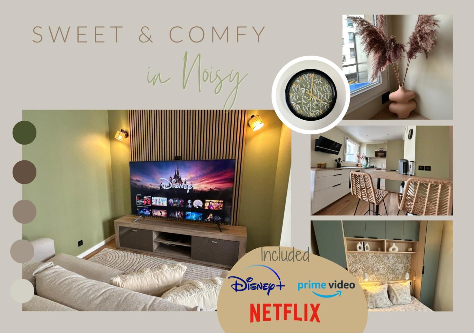 Sweet And Comfy In Hyper City Center With Netflix, Prime And Disney Plus Included Noisy-le-Grand Εξωτερικό φωτογραφία